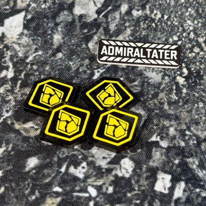 Panic Tokens - set of 4