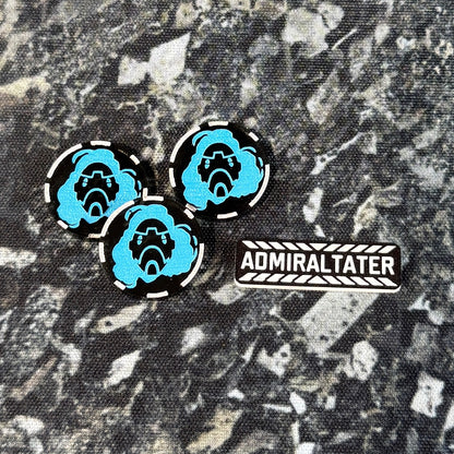Smoke Tokens - set of 3