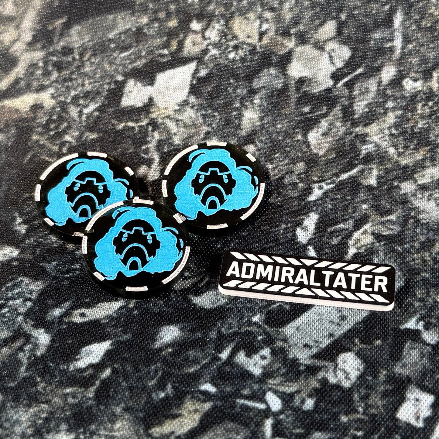 Smoke Tokens - set of 3