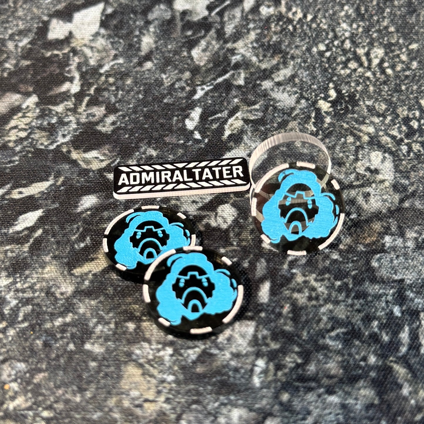 Smoke Tokens - set of 3