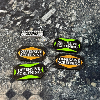 Defensive-Offensive Screening Token Set