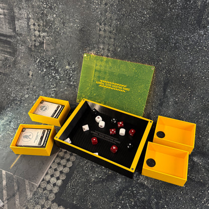 Tater Shooting Range Dice Tray and Card Storage