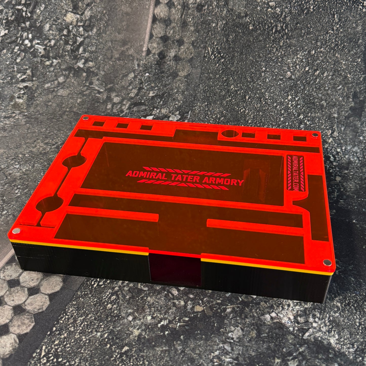 Tater Armory for tool and dice storage