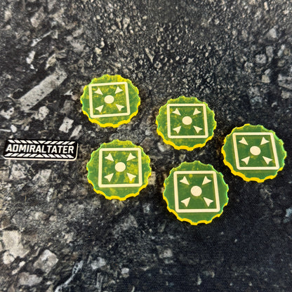 11th Edition Operation Markers for Force Disposition for Sci-Fi Tabletop
