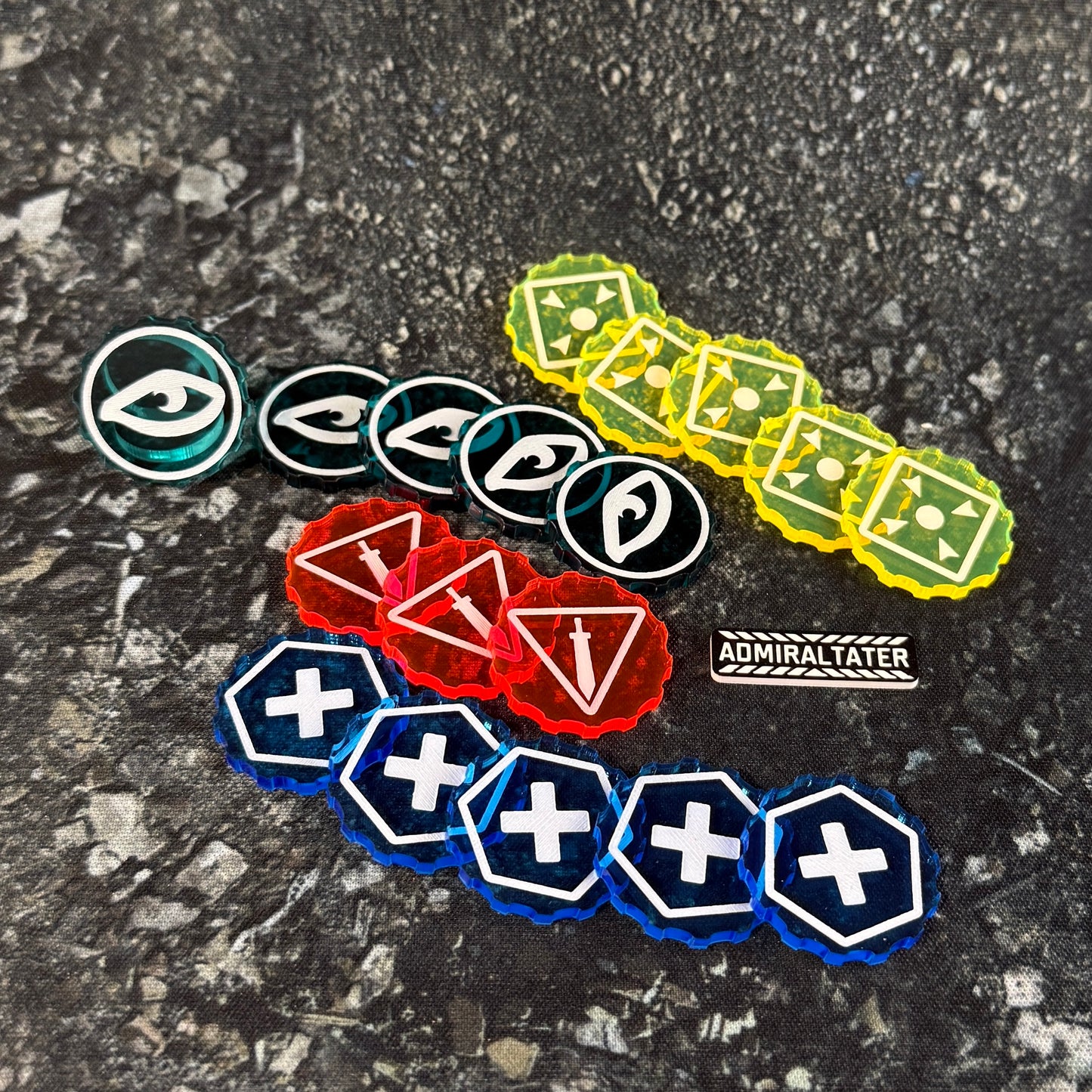 11th Edition Operation Markers for Force Disposition for Sci-Fi Tabletop