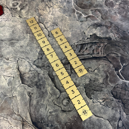 Officially Licensed Malediction Rulers | Order of the Shattered Throne Flex Ruler