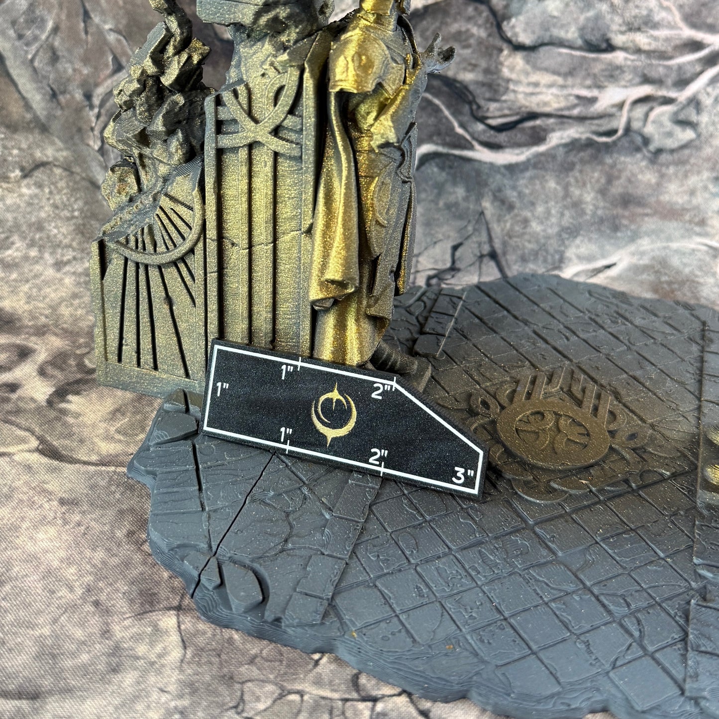 Officially Licensed Malediction Rulers | double-sided acrylic rulers 10" and 3"