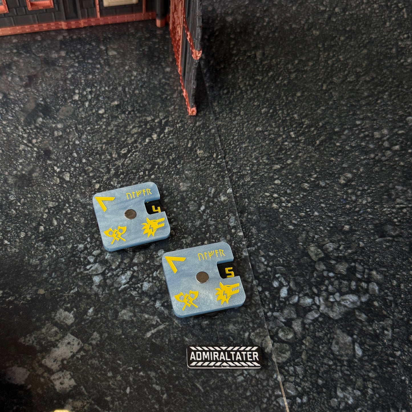 Dice Slot Trays or Wound Trackers for the Warchest by Admiral Tater