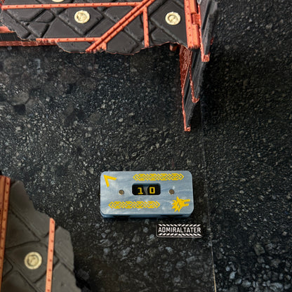 Dice Slot Trays or Wound Trackers for the Warchest by Admiral Tater