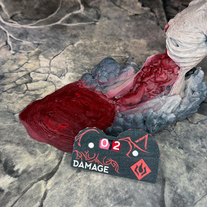 Officially Licensed Malediction Damage Counter | Faction-specific Damage Counter 0-49