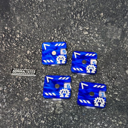 Dice Slot Trays or Wound Trackers for the Warchest by Admiral Tater