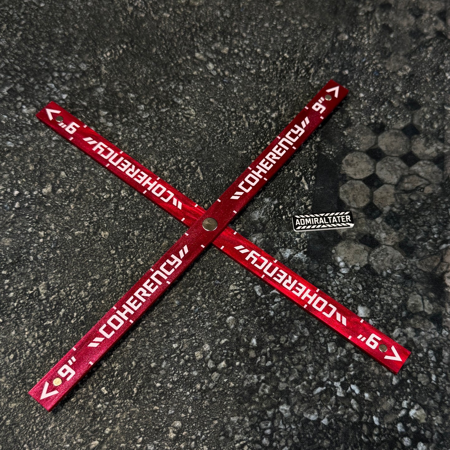 9” Coherency Ruler Magnetic Set
