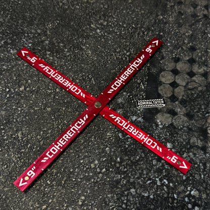 9” Coherency Ruler Magnetic Set