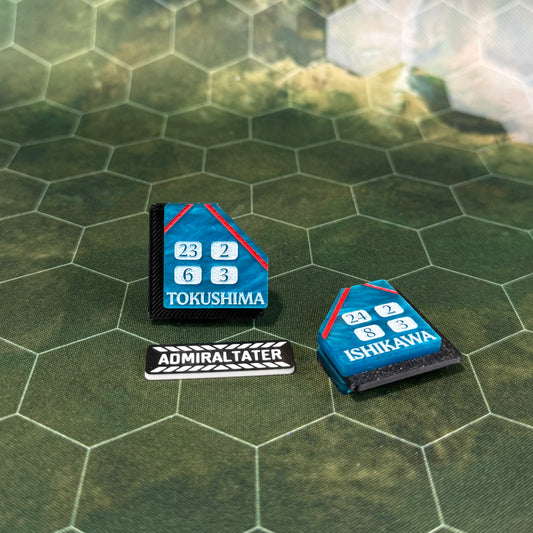 Japanese Fleet Ship Tags