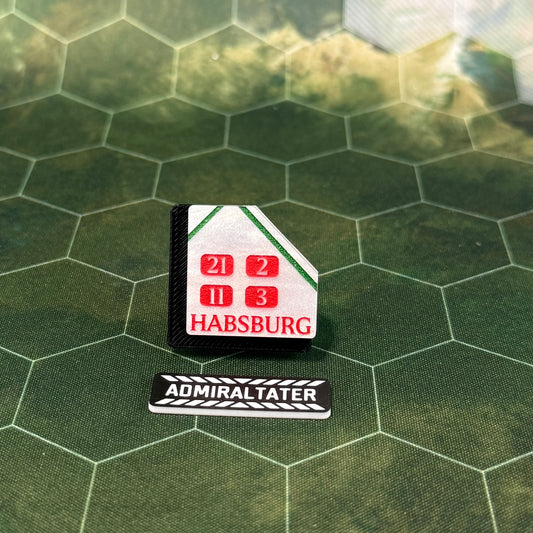 Austro-Hungarian Fleet Ship Tags