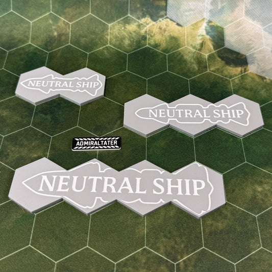 Neutral Ship Tug-of-War Token Set