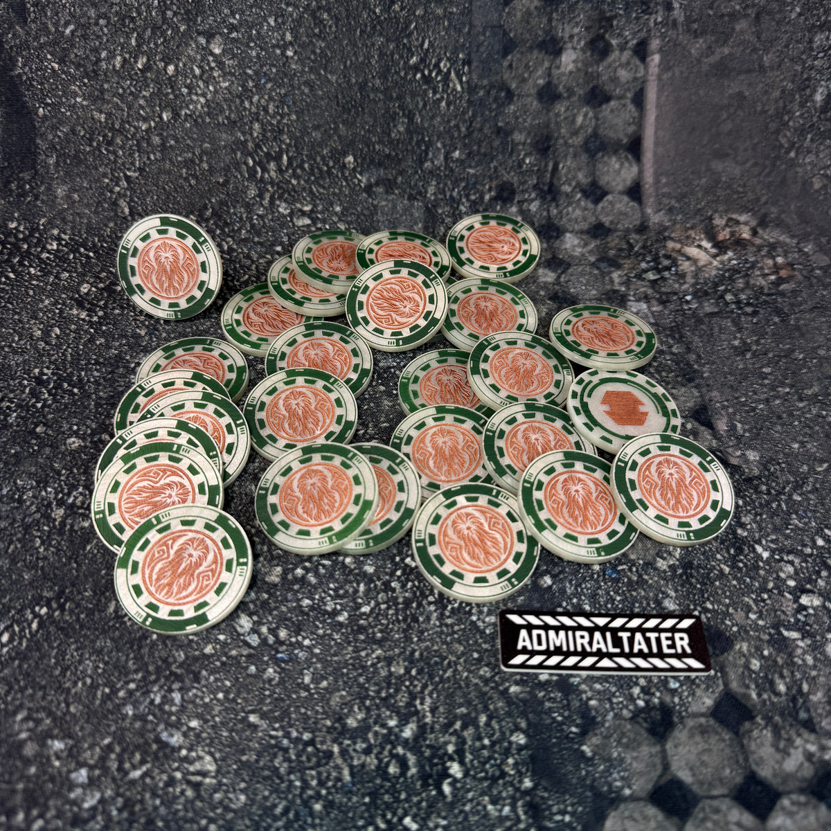 Order Tokens - CUSTOM set of 28 - compatible with Star Wars Legion