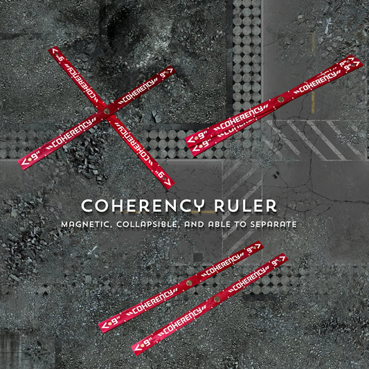 9” Coherency Ruler Magnetic Set