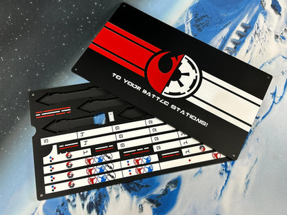 Tater Armada Template Tray and Ruler Set