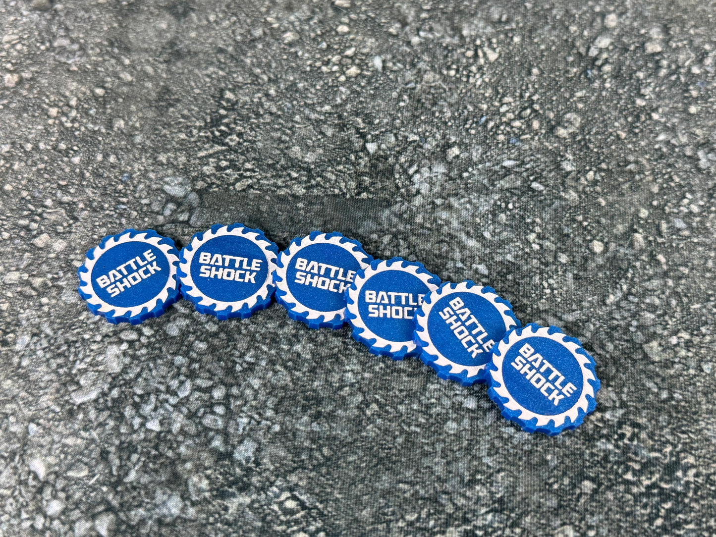 Custom Battle Shock tokens