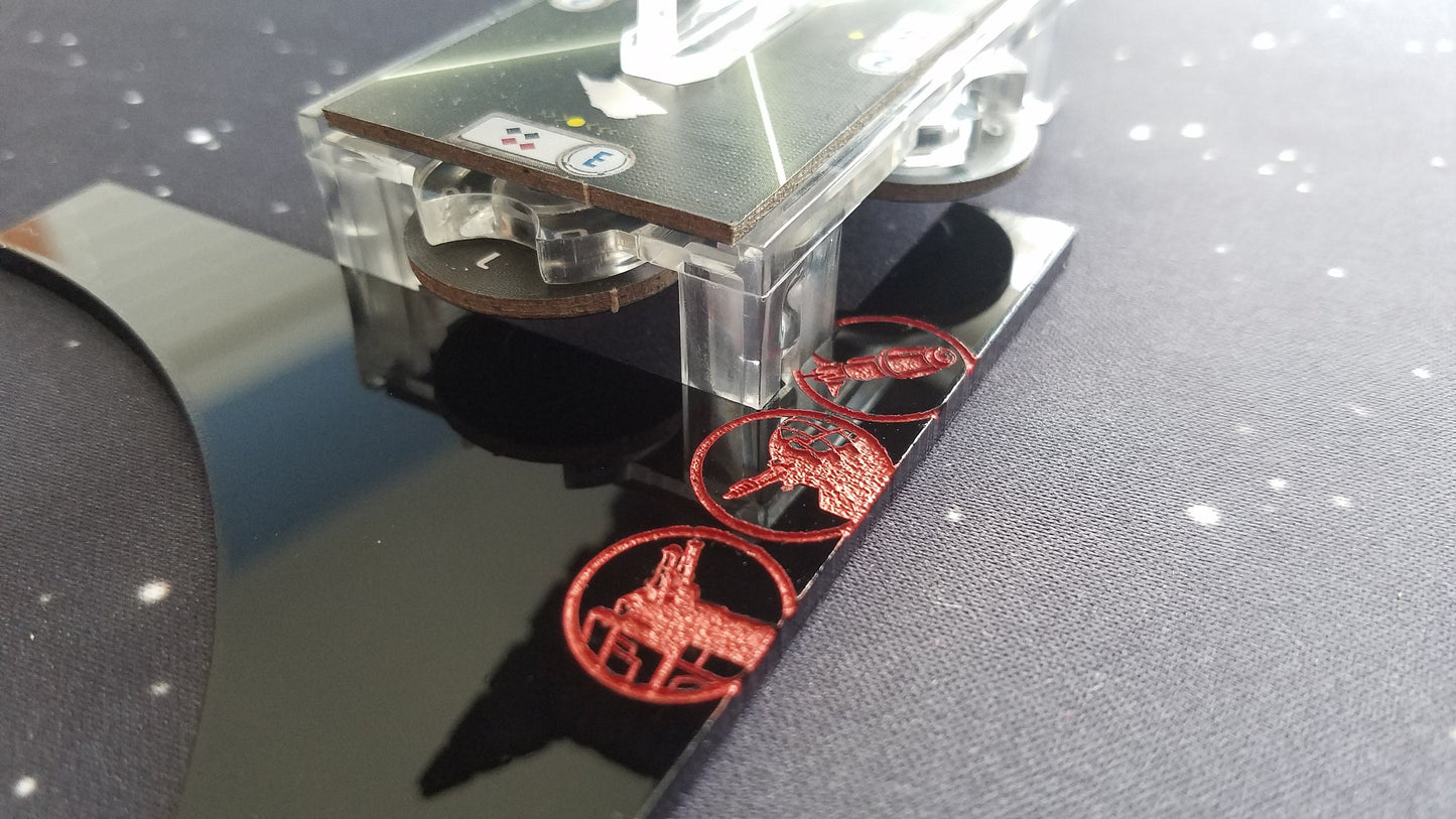 Full set of Rulers: Range and Speed Set w/ handles