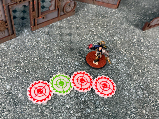 40mm Crosshair Marker Targeting Token