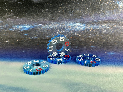 Acrylic Shield Dial Upgrade Set: Red Zero Warning
