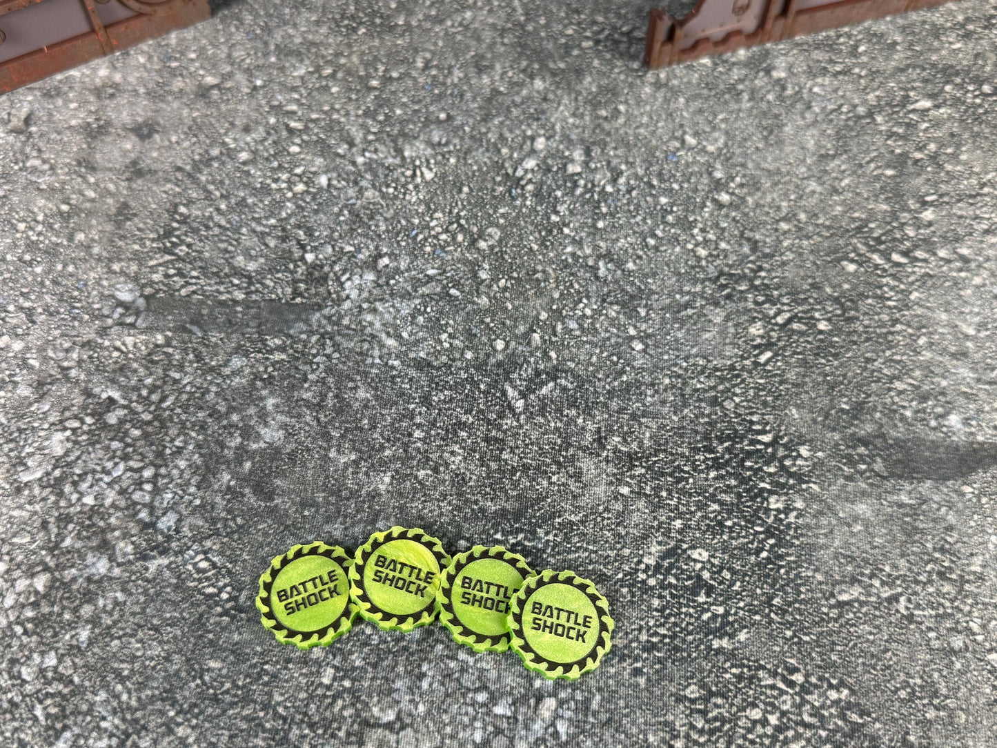 Custom Battle Shock tokens