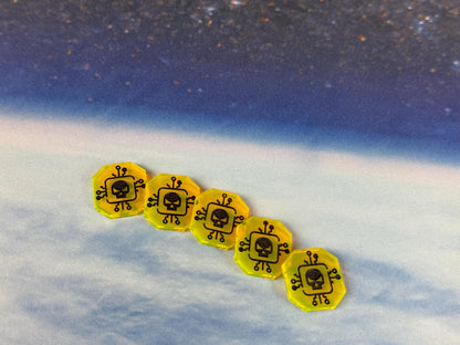 Hacked Tokens (set of 5)