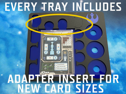 Magnetic Tarot Card-sized Ship Tray