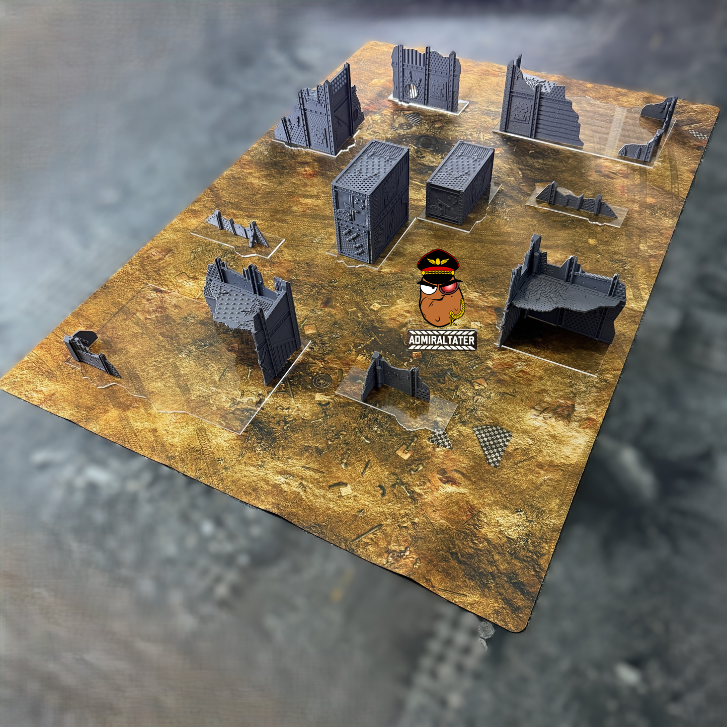 11th Edition Official layout compatible Folding Terrain Set - Multiple Themes available