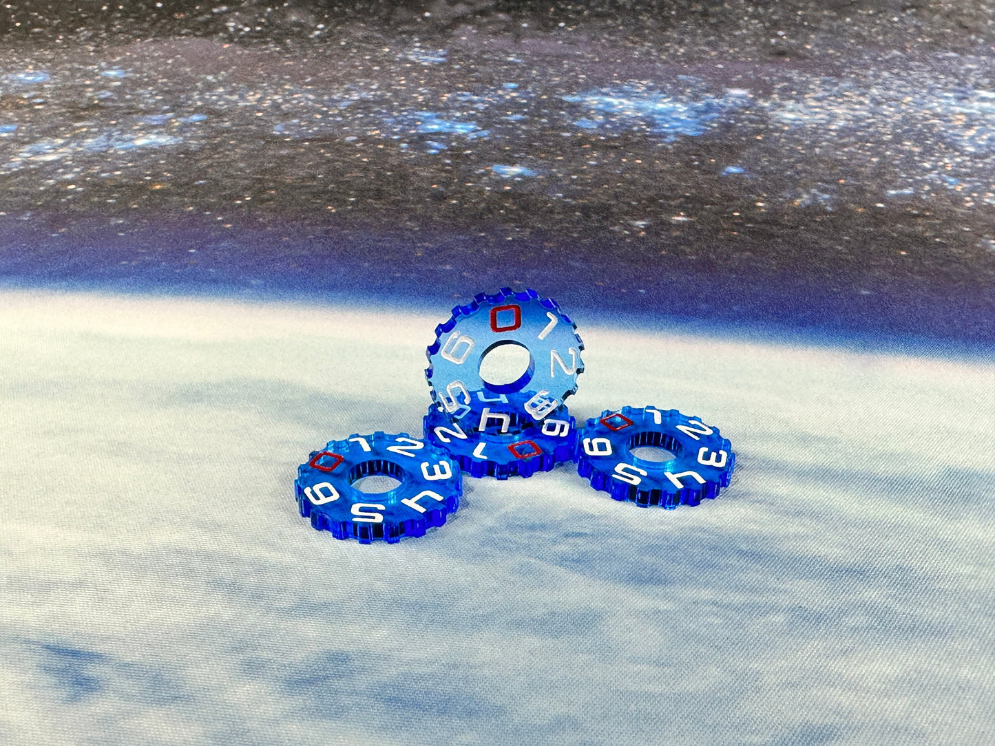 Acrylic Shield Dial Upgrade Set: Red Zero Warning