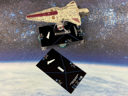 Original Acrylic Armada Ship Tokens