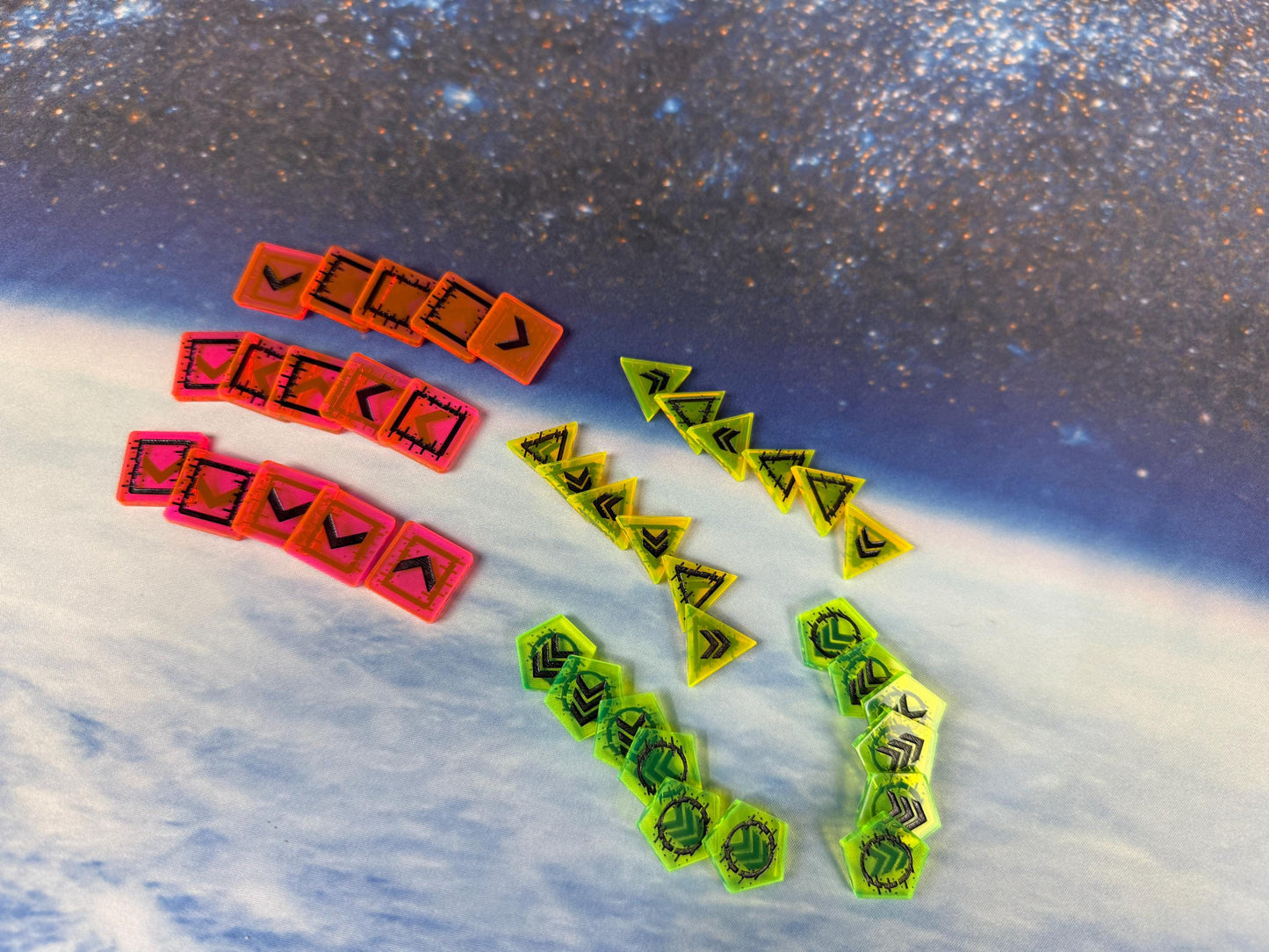 Action Tokens, double-sided - set of 39