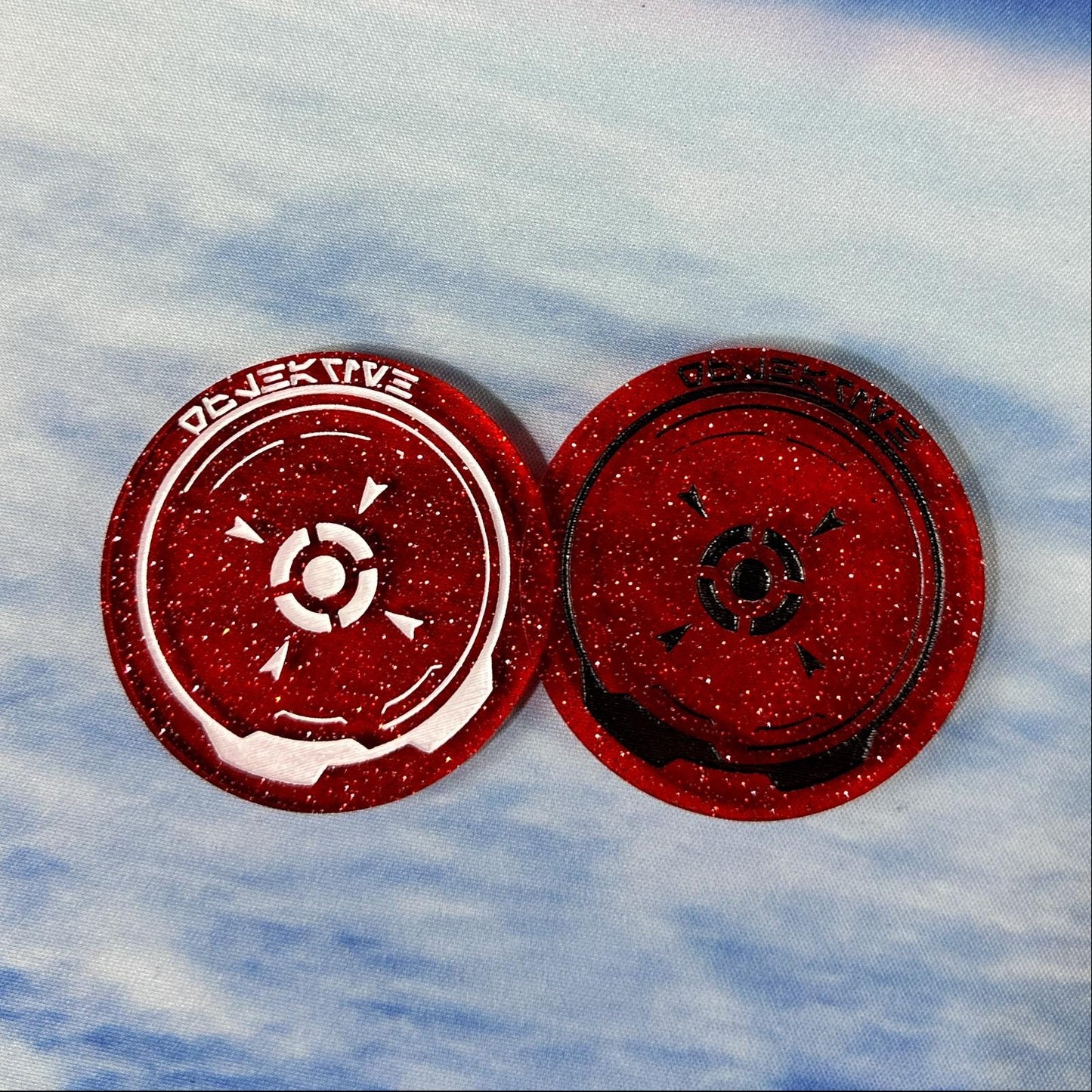POI (Point of Interest Objective) Tokens and 0.5 Range Ruler Combo