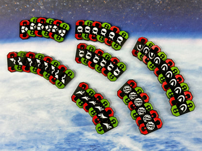 Defense Tokens with V2 Side Design