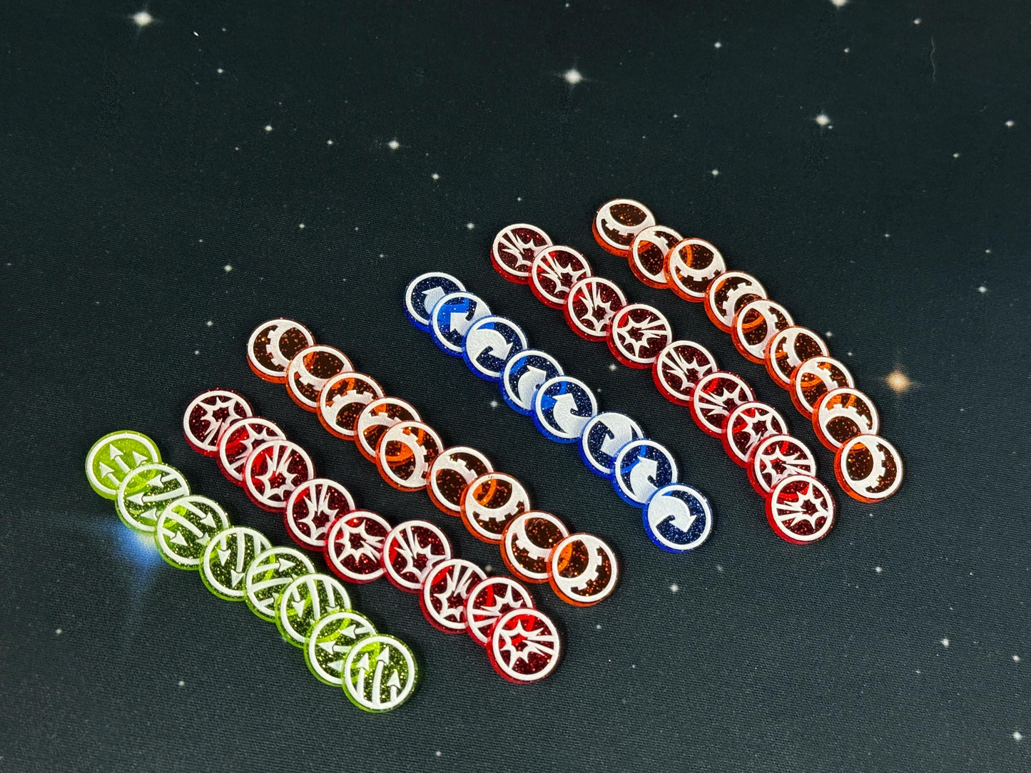 Command Tokens Specialty Colors: Complete Set of 60