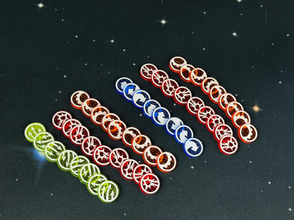 Command Tokens Specialty Colors: Complete Set of 60