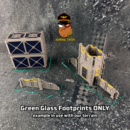11th Edition Acrylic Footprints in Clear or Frosted Acrylic