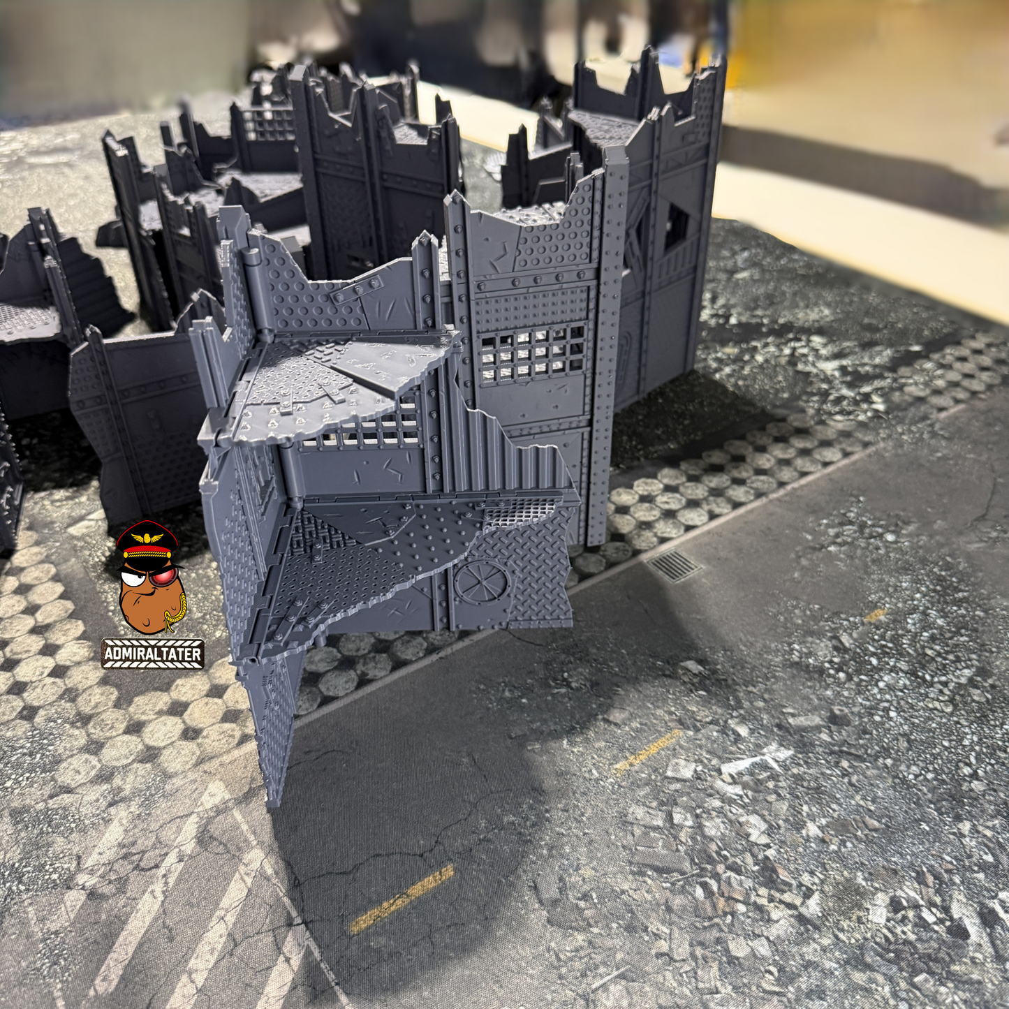 11th Edition Official layout compatible Folding Terrain Set - Multiple Themes available