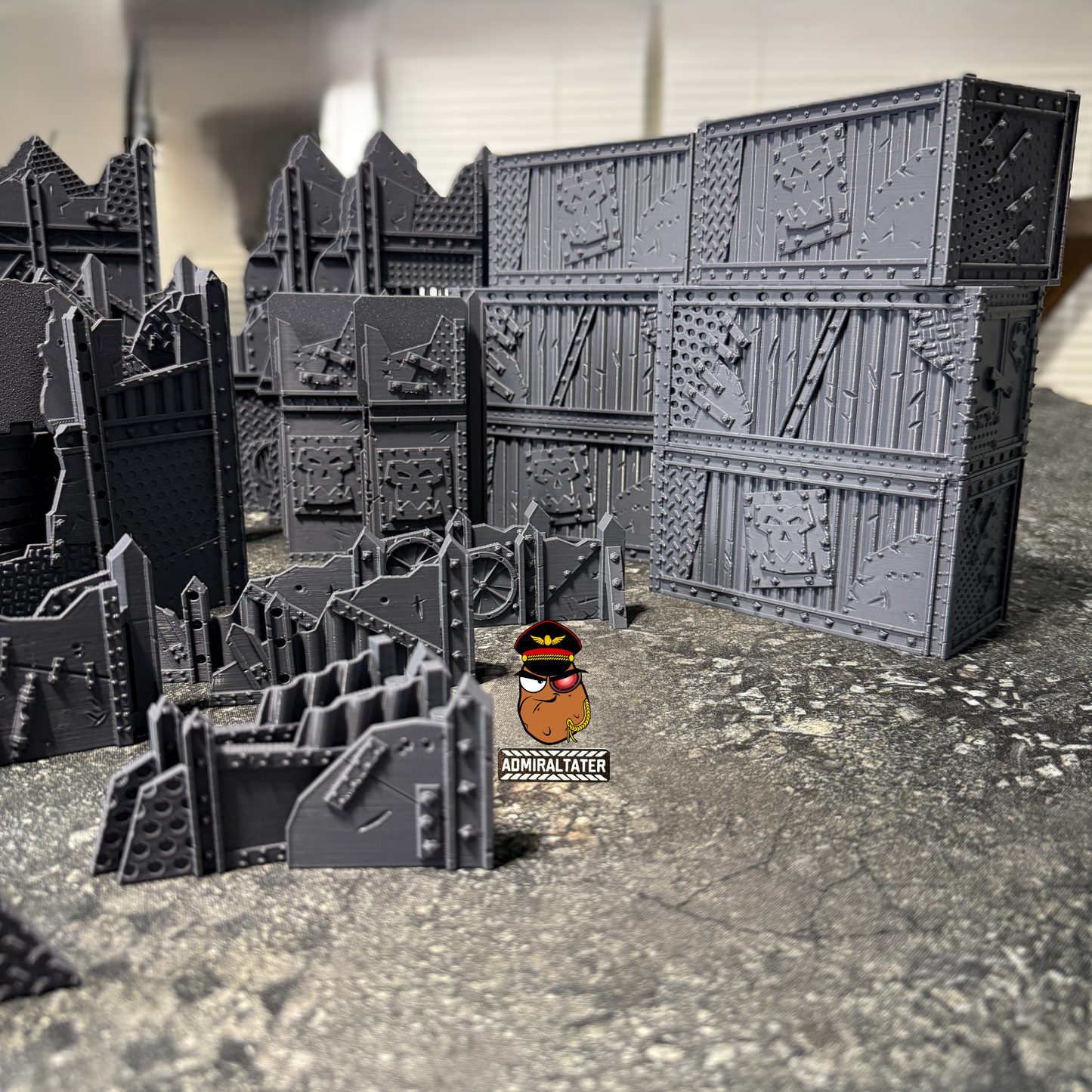 11th Edition Official layout compatible Folding Terrain Set - Multiple Themes available