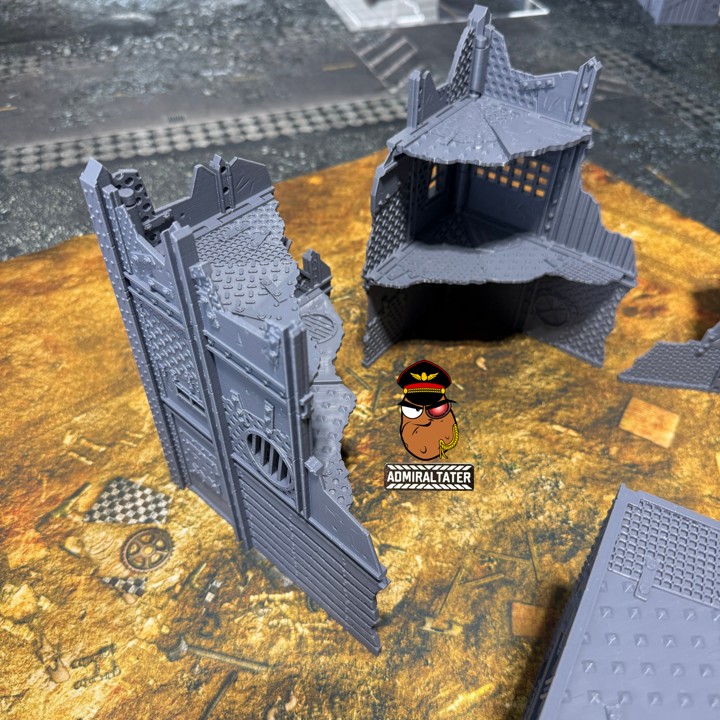 11th Edition Official layout compatible Folding Terrain Set - Multiple Themes available