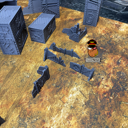 11th Edition Official layout compatible Folding Terrain Set - Multiple Themes available