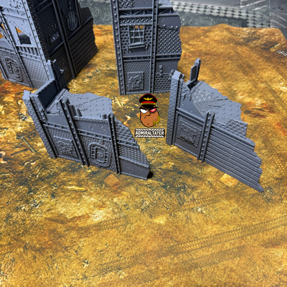 11th Edition Official layout compatible Folding Terrain Set - Multiple Themes available