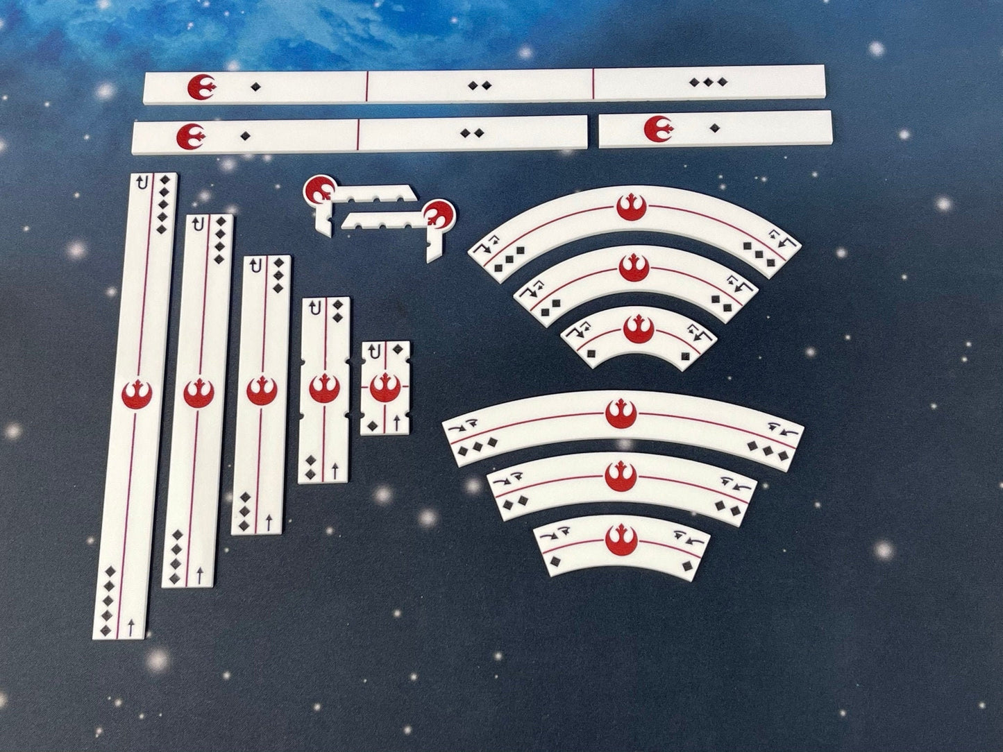 Second Edition Compatible - Range Ruler and Maneuver Templates
