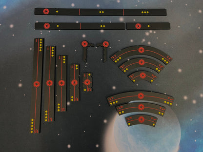 Second Edition Compatible - Range Ruler and Maneuver Templates