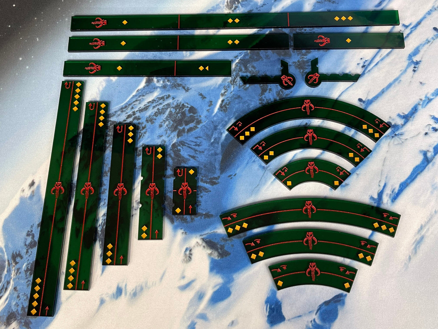 Second Edition Compatible - Range Ruler and Maneuver Templates