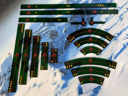 Second Edition Compatible - Range Ruler and Maneuver Templates