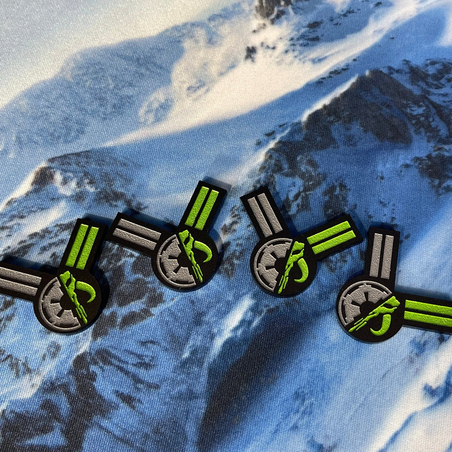 Deployment Zone Markers for SW Armada - Laser Engraved and Cut Acrylic