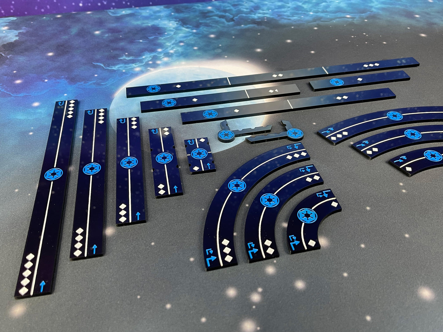 Second Edition Compatible - Range Ruler and Maneuver Templates